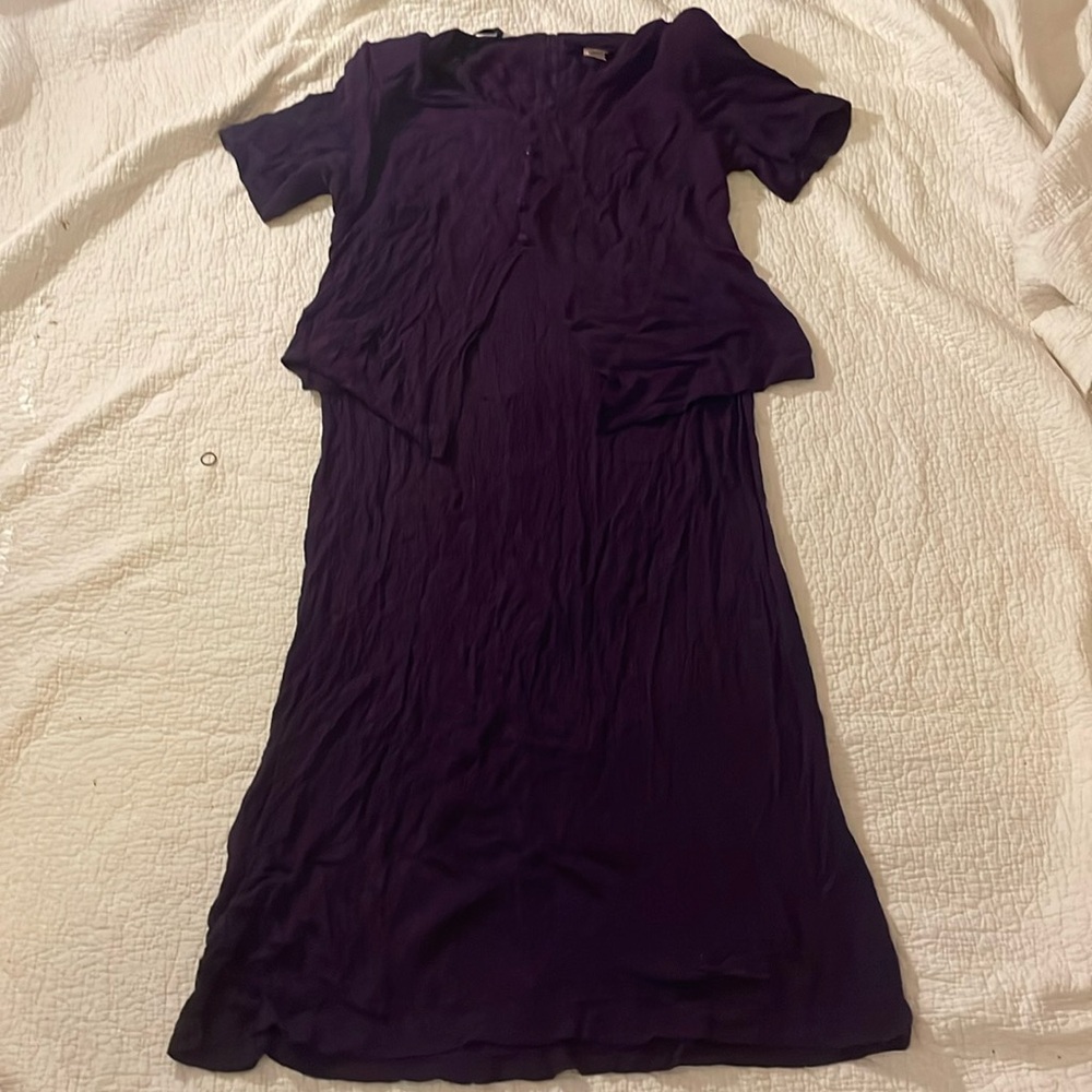 Purple dress